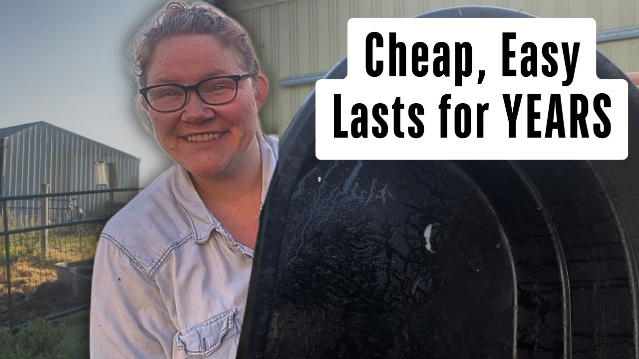 Easy Trick to Fix A Leaky Stock Tank | Repairs Metal OR Plastic Stock Tanks