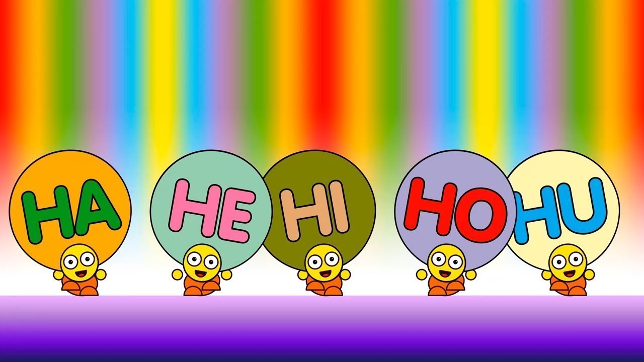 HA HE HI HO HU - CRIANÇAS INTELIGENTES - JOVEM PAN KIDS - A E I O U