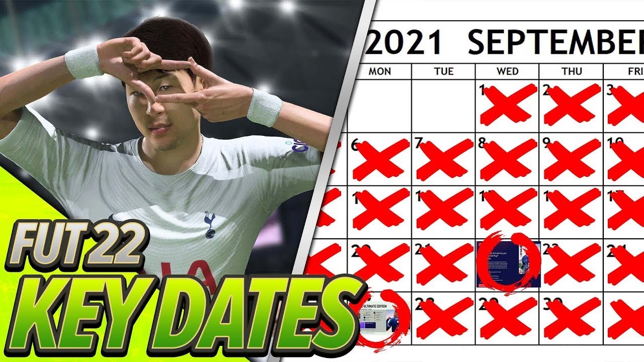 FIFA 22 RELEASE DATE CALENDAR!!