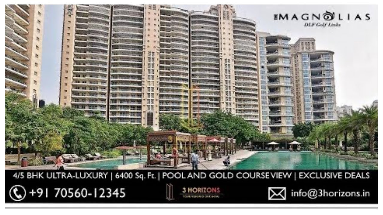 DLF MAGNOLIAS Penthouse Tour | 📞 : 70560-12345