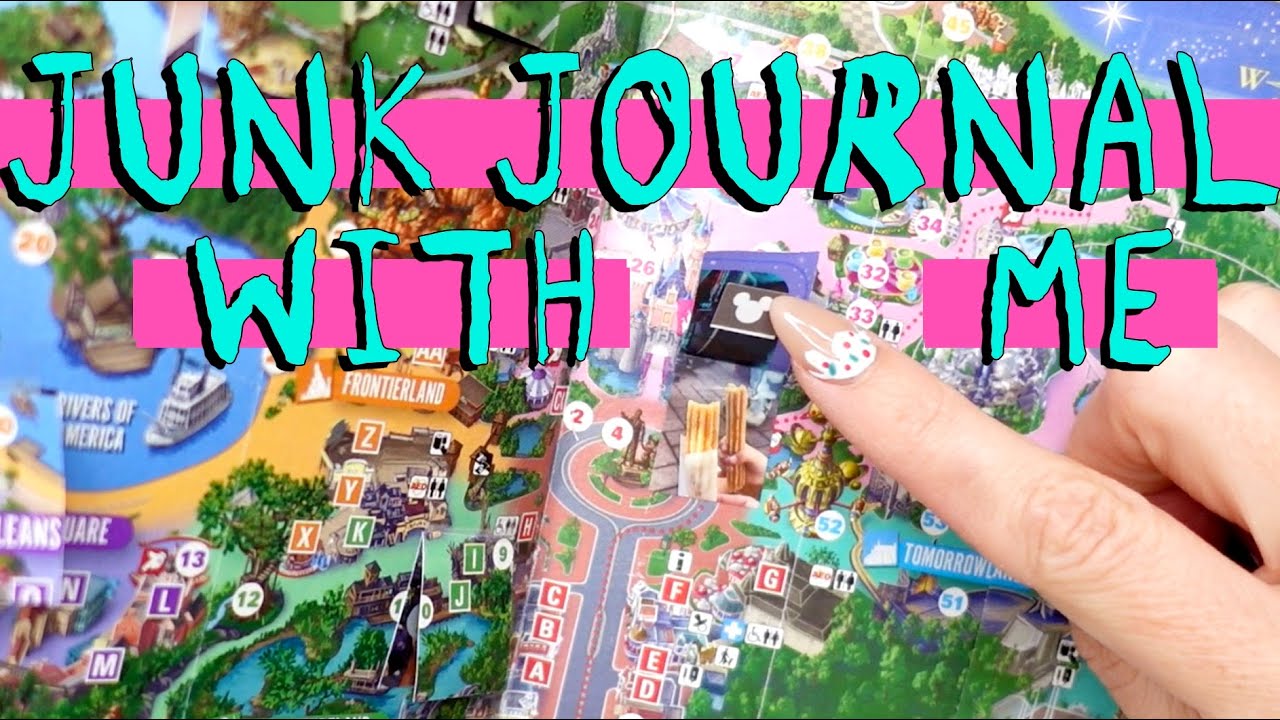 Junk Journal With Me (Disney edition!) 