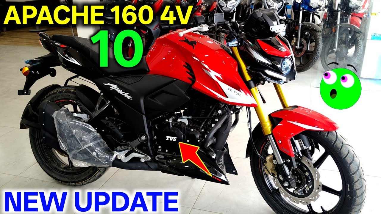 New Tvs Apache RTR 160 4V USD TFT Meter Launch With 10 Update Latest