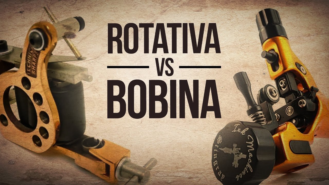 MÁQUINAS DE TATUAGEM: BOBINA vs ROTATIVA