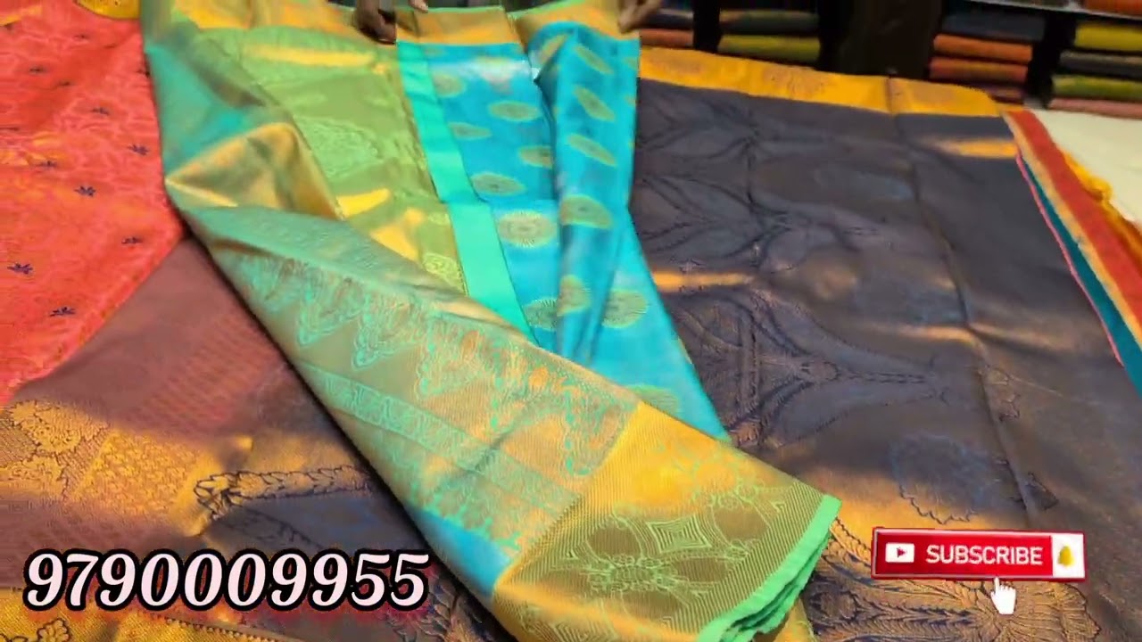 Spp silks‼️‼️New arrival pattu saree collection 👌oppanakara street Coimbatore 