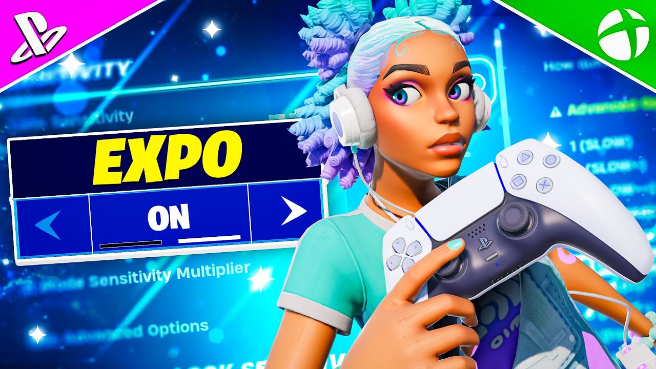 Trying the BEST EXPONENTIAL Settings & Sensitivity in Fortnite Chapter 6..