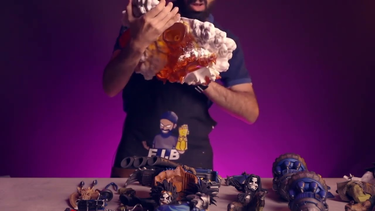 Unboxing and reviewing for Lobo from iron studio ￼