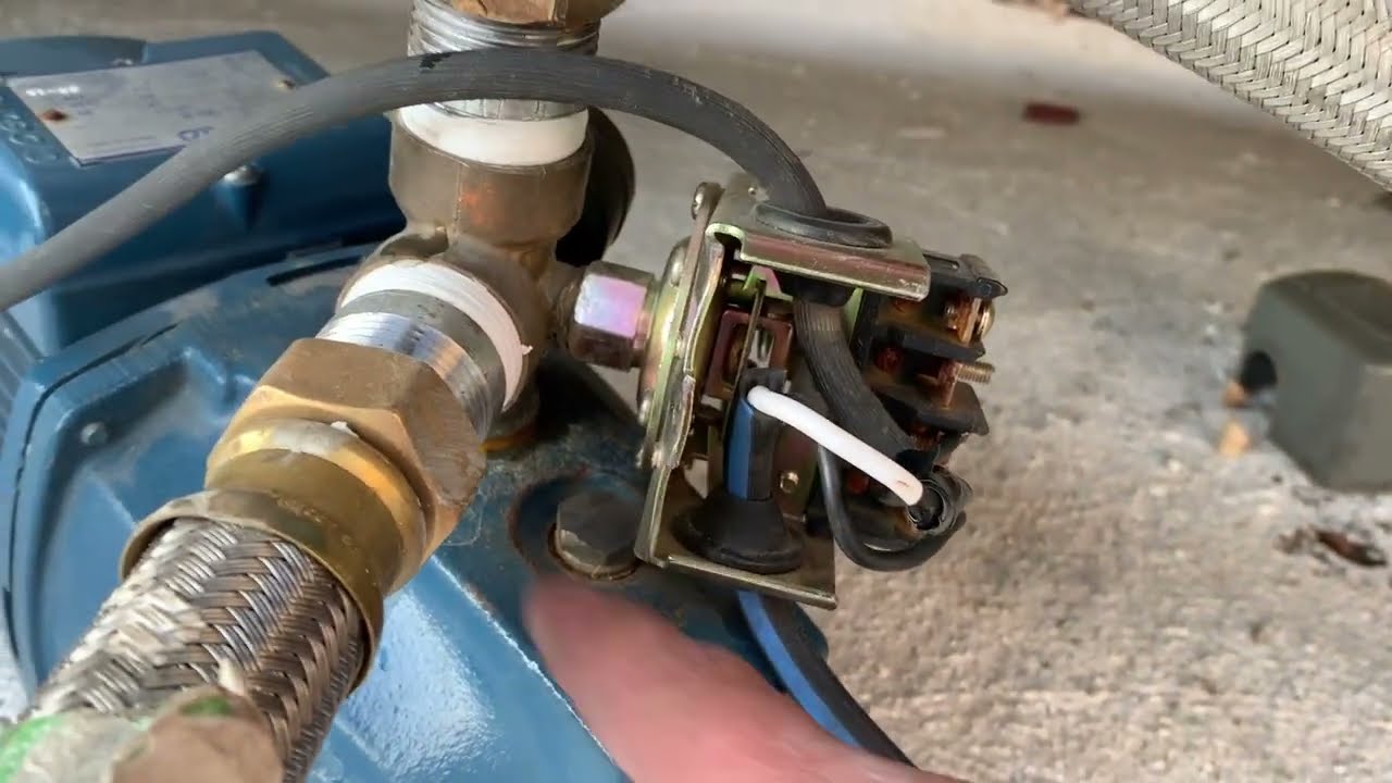 Como cambiar un presostato o automático de un hidroneumático