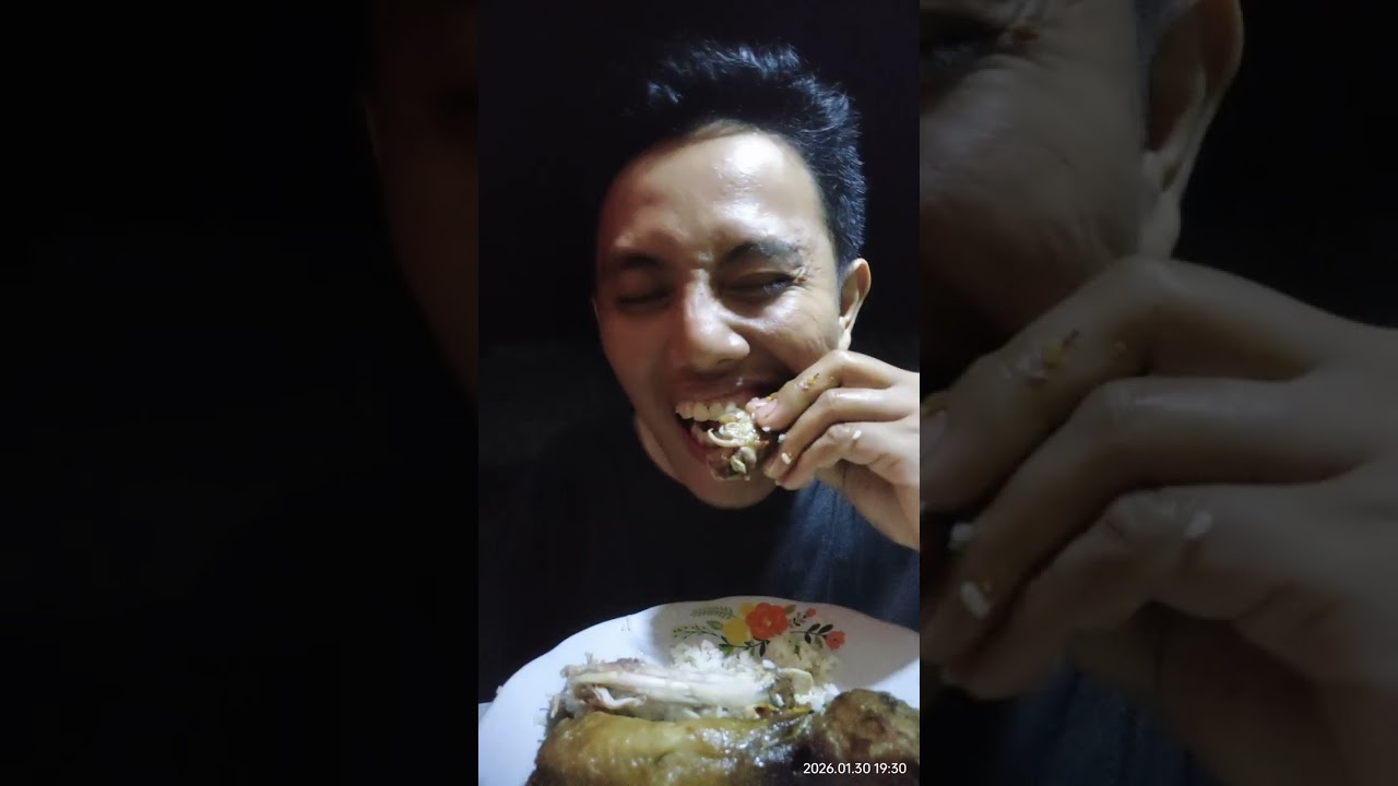Makan kepala ayam kampung