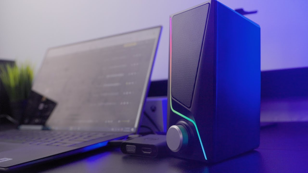 Nylavee SK400 RGB PC Speakers w/ Bass Boast | Review