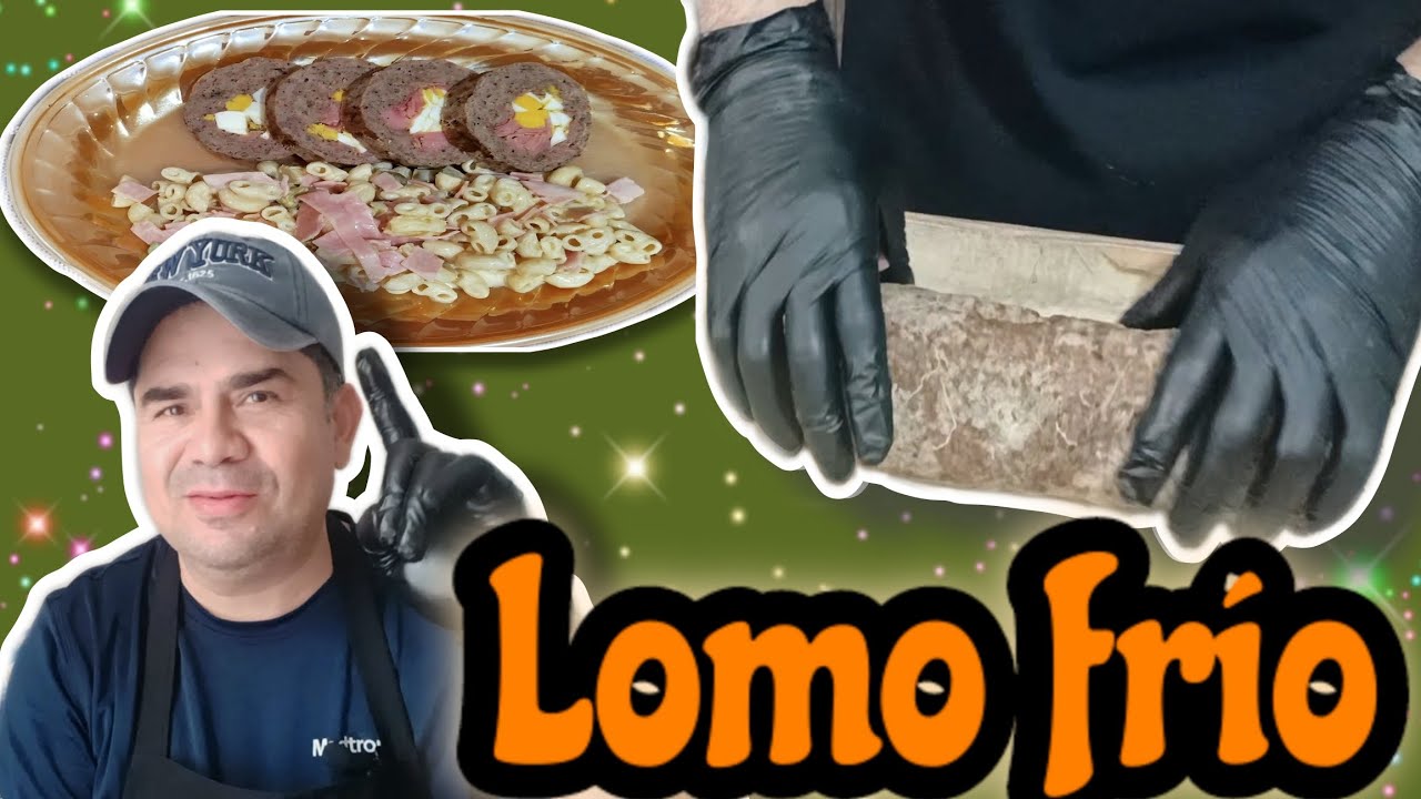 Lomo frío con sopa de coditos
