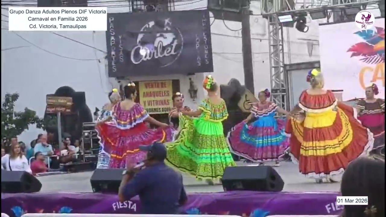 Carnaval en Familia. Adultos Plenos DIF Victoria. 2026 #AdultosPlenosDIFVictoria #difvictoria
