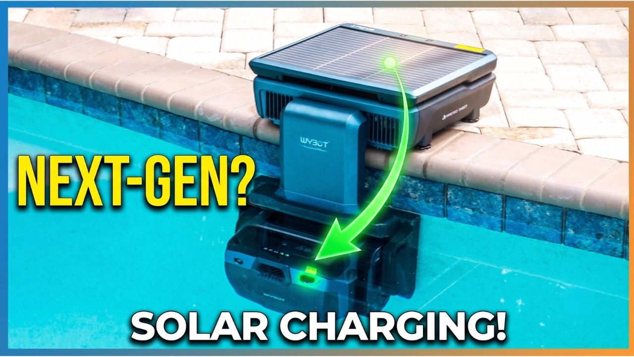 The Ultimate Pool Robot? Wybot S3 (Solar + Self-Emptying)