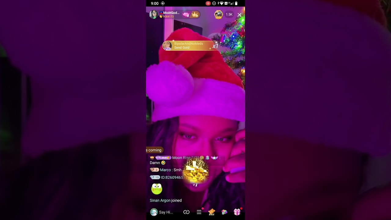 BIGO Chaos- Moët Goddess goes back to the chat line 