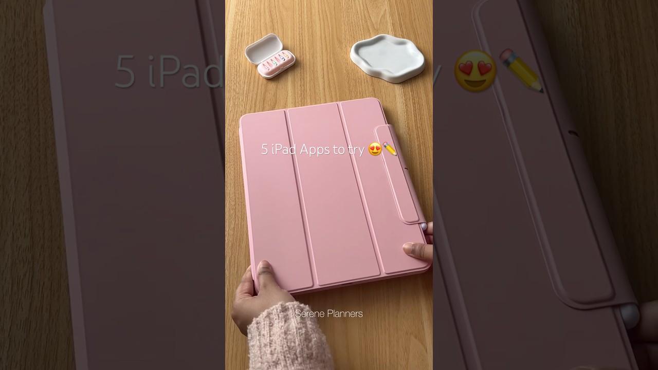 5 iPad Apps to try 😍✏️ #ipad #planner #planwithme