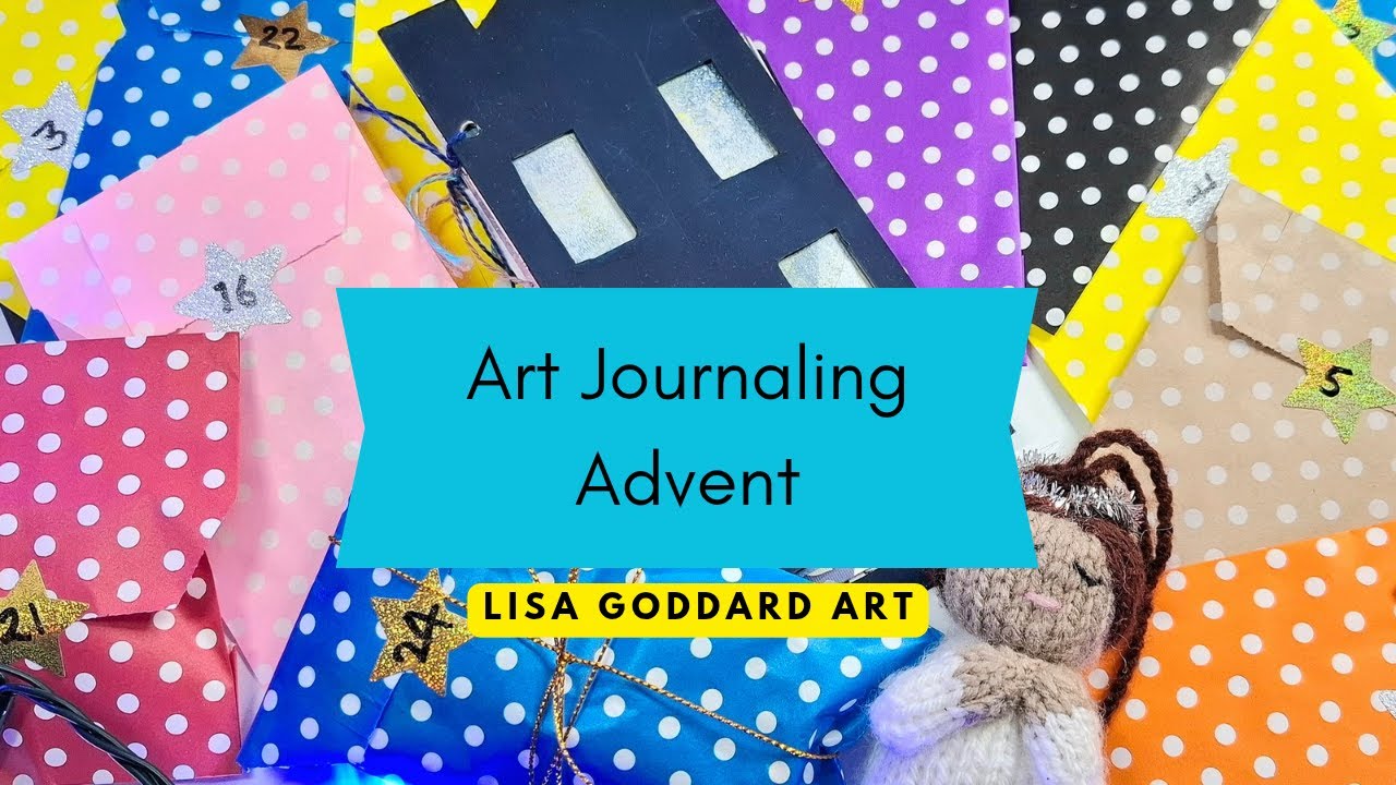 Art Journaling Advent Calendar - Day 23