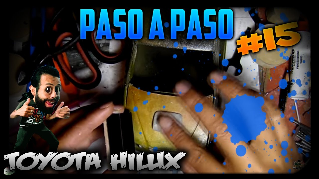 PASO a PASO #15 TOYOTA HILUX // REPLI-CART //  CAPO Y RETROVISORES