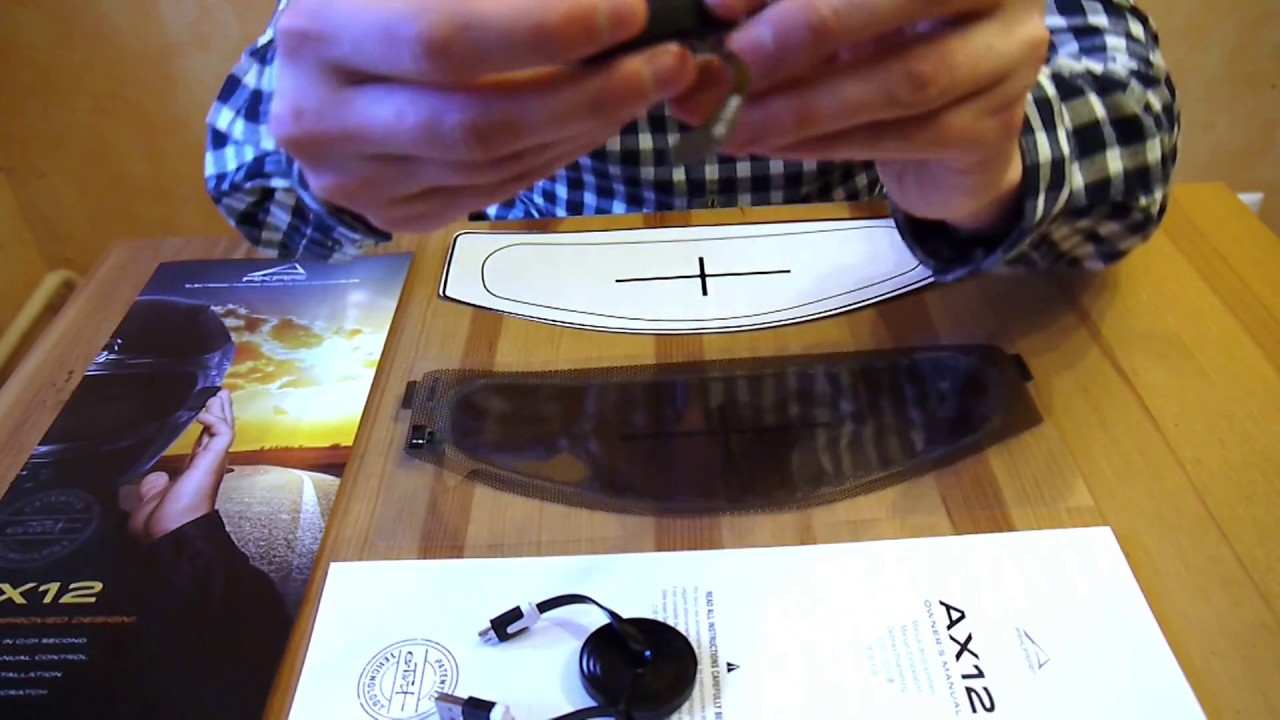 e-Tint AKARI AX12 Installing / Установка