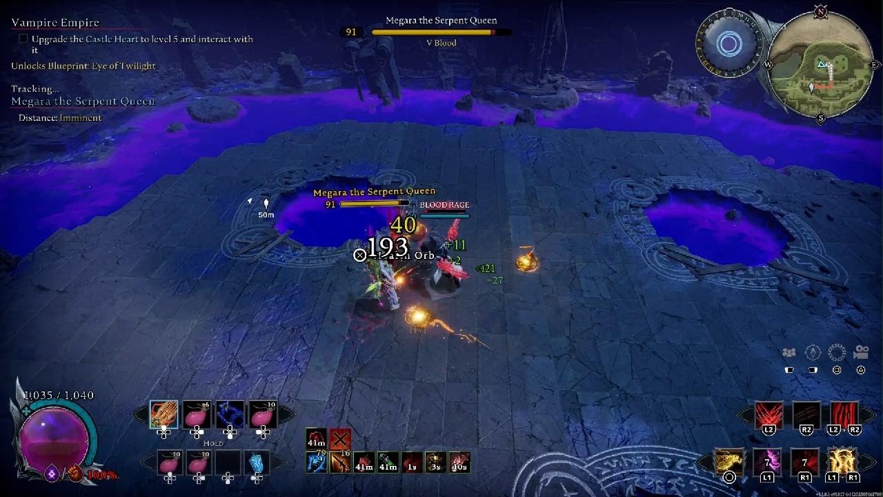V Rising Megara Brutal easy claws gameplay