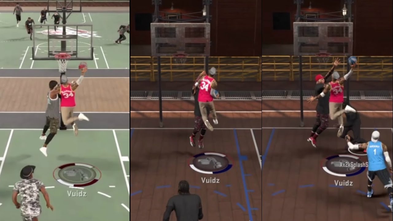 CRAZY NBA 2K17 DUNK MONTAGE! (NASTY CONTACT DUNKS) | NBA 2K17 MyPark