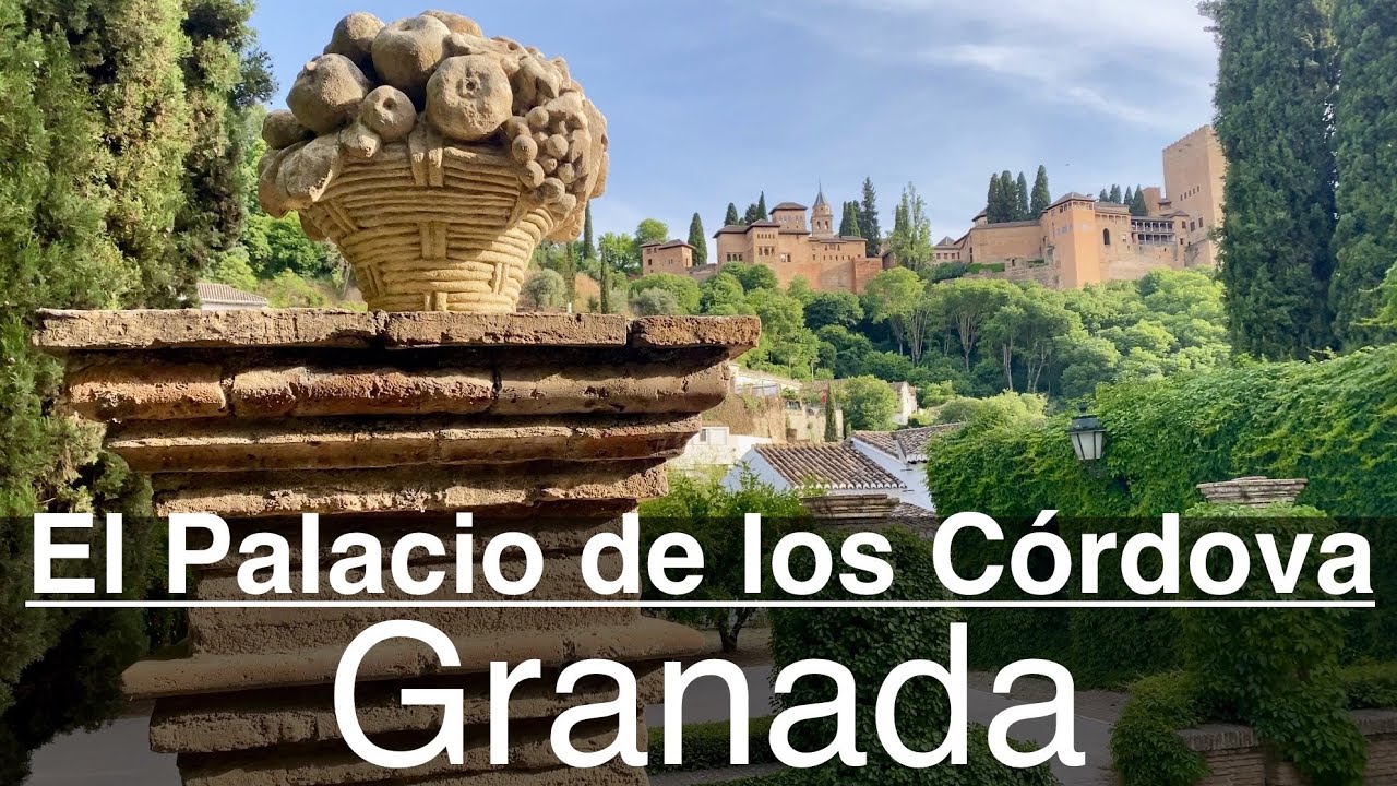 Fuente del Amor Eterno en Granada, en el Palacio de los Córdova