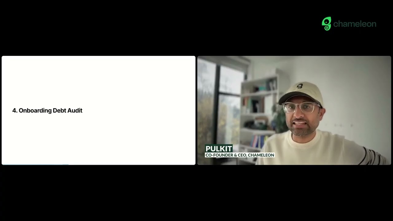 10 Ways to Use AI in User Onboarding | Chameleon Webinar with CEO Pulkit Agrawal