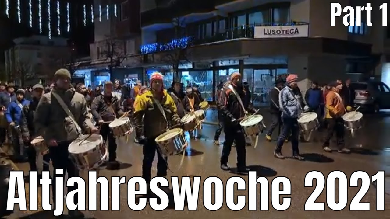 Altjahreswoche 2021: Ausschnitte Altjahreswoche in Meiringen 2021 Part 1