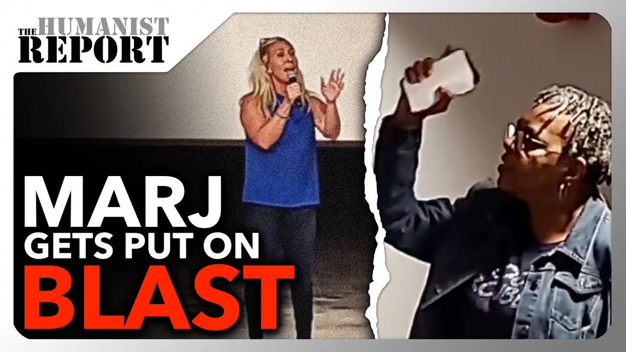 Марджори Грин подверглась нападению со стороны разгневанного избирателя во время собрания городск...