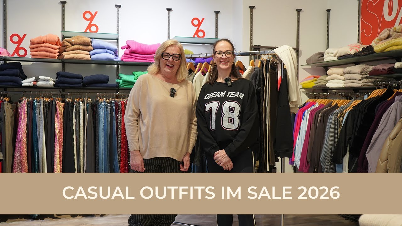 Casual Outfits im Sale 2026 - Bequem & stylisch!