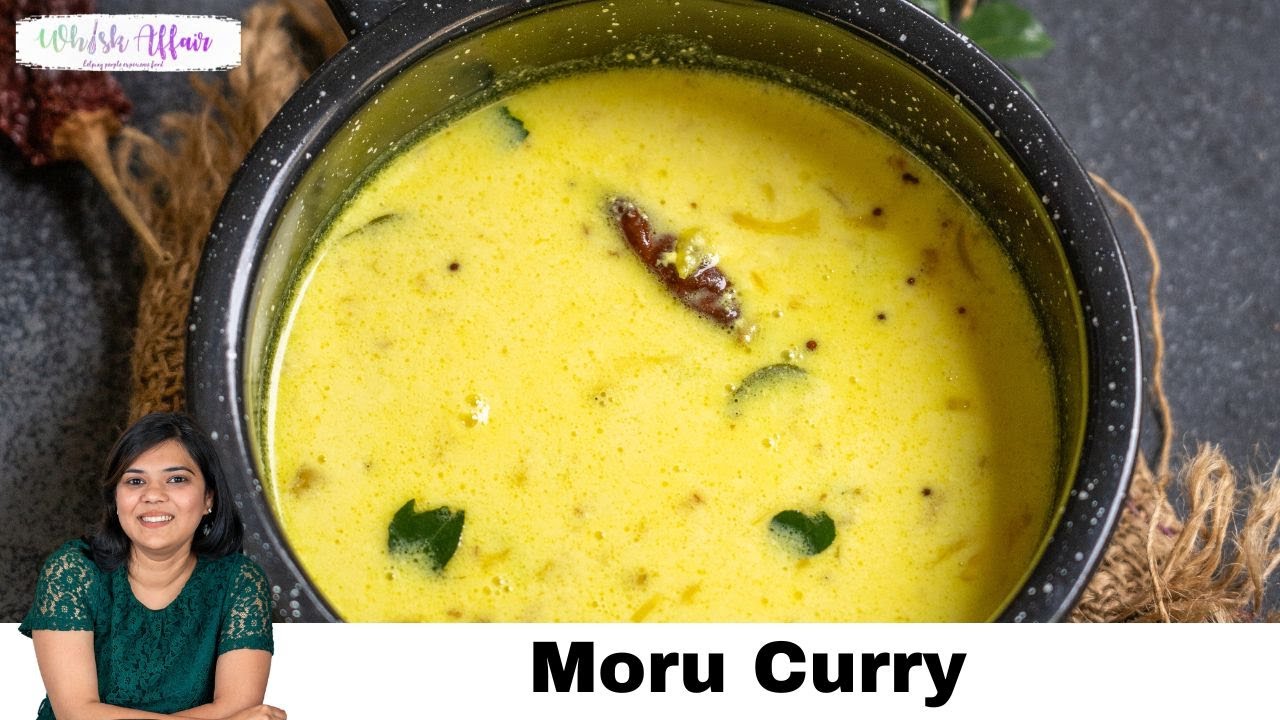 Moru Curry Recipe (Kerala Style Seasoned Buttermilk)