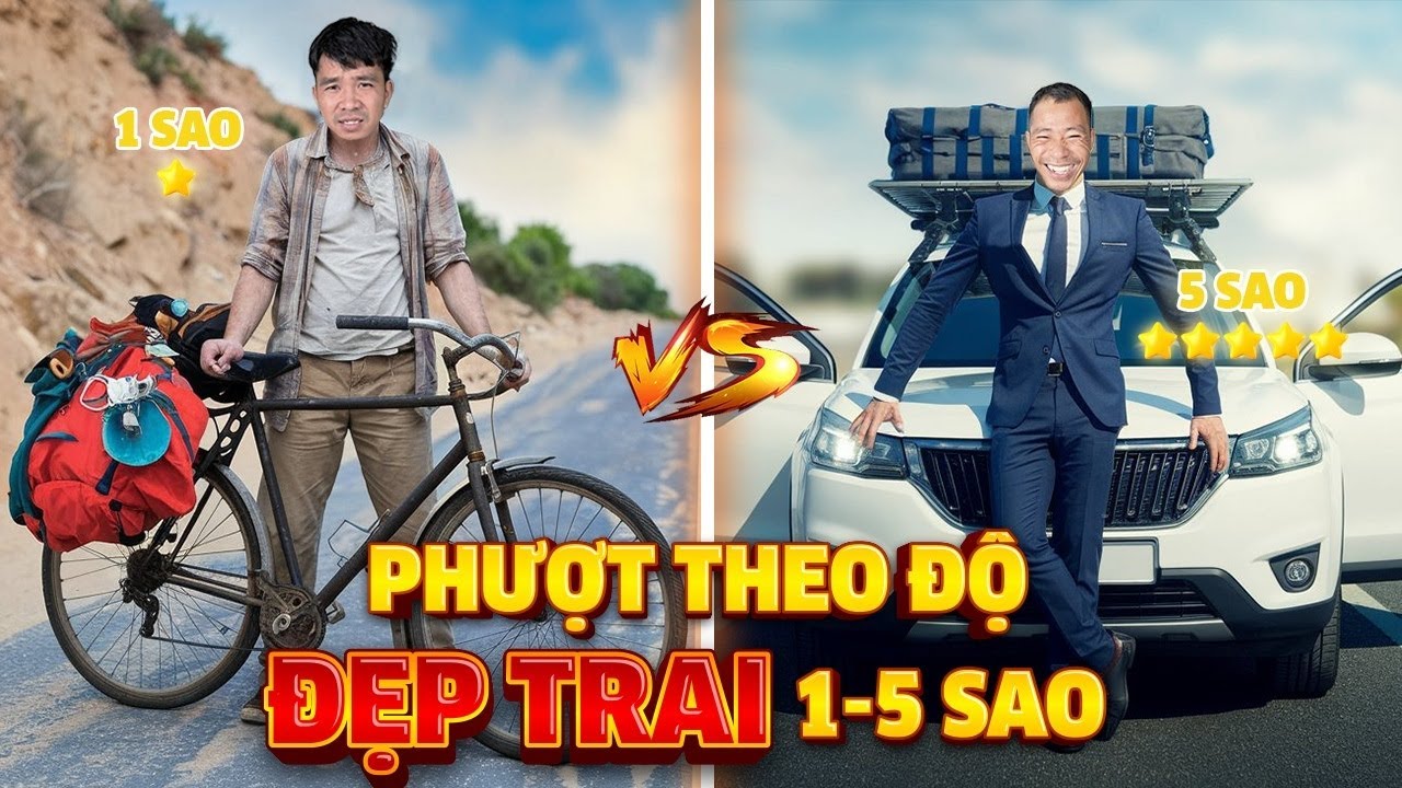 PHD | Đi Phượt Bằng Ô Tô Từ 1 Sao Đến 5 Sao | Camping