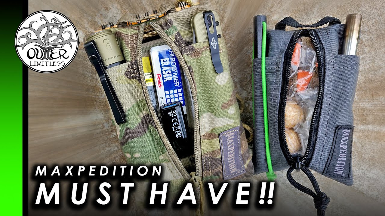 MUST HAVE!!  NEW!! Maxpedition Platy Organizers | EDC Every Day Carry, Fire Kit, Med Kit, Custom Kit