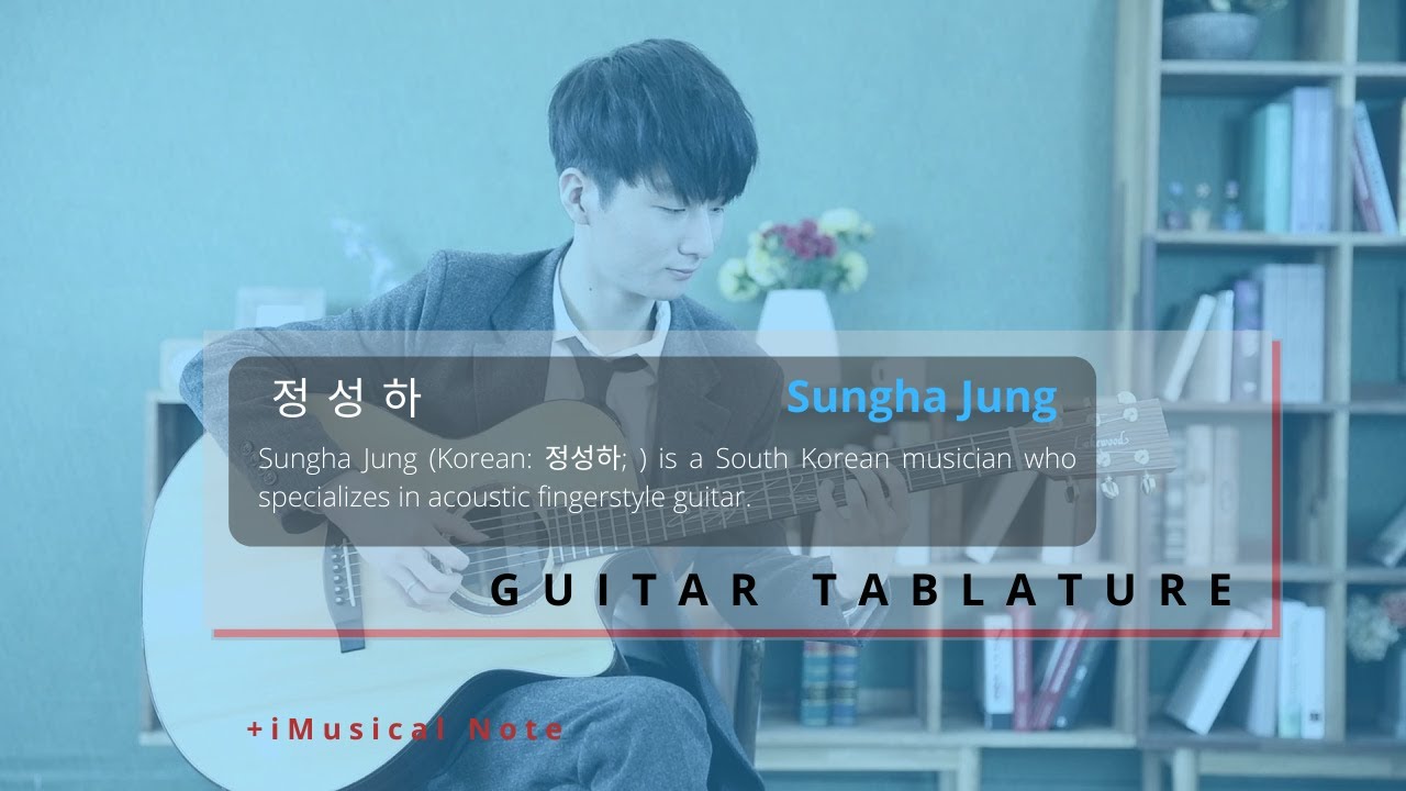 Guitar TAB (Sungha Jung) Jingle Bells - Christmas Carol | Tutorial Sheet Lesson 