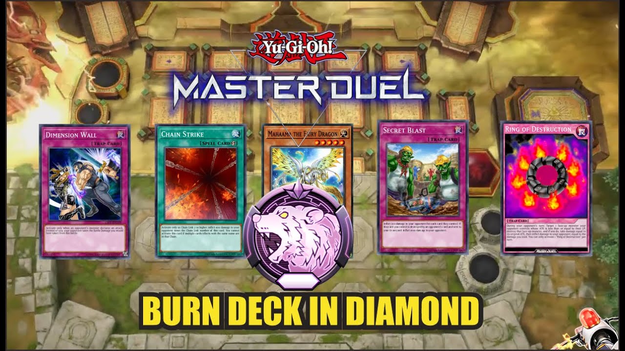 This Burn Deck is Playable in Diamond Rank ~ Yu-Gi-Oh! Master Duel Season 42