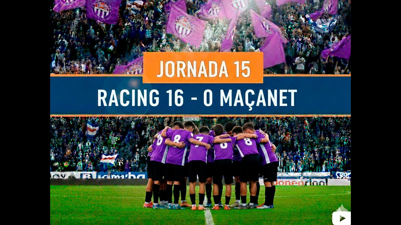🟣⚫ ¡GOLEADA SIN PIEDAD! 16-0 en casa | Racing Blanenc vs Maçanet (J15)