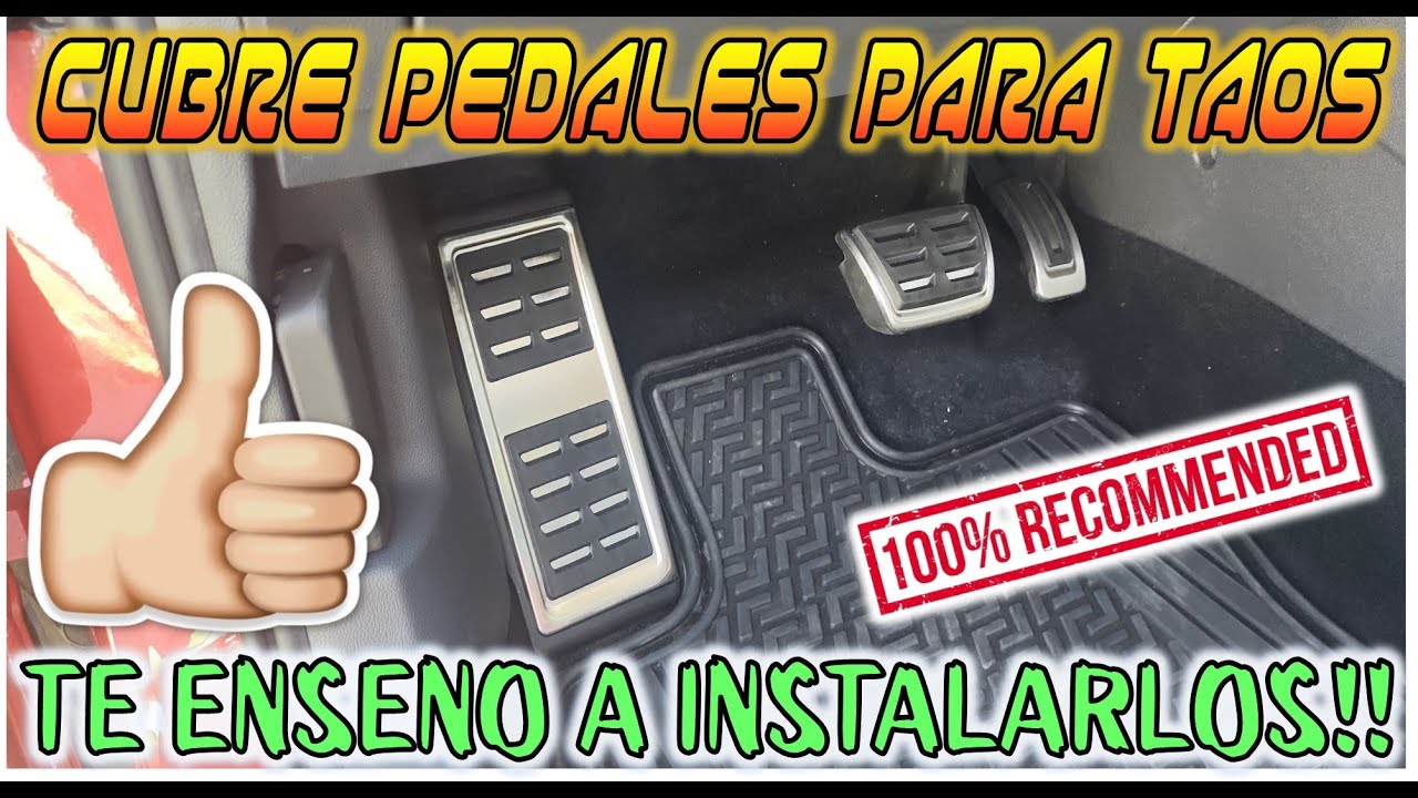 CUBRE PEDALES PARA TAOS VOLKSWAGEN || EL CAMBIO QUE HACEN LA GRAN DIFERENCIA || CAP. 6
