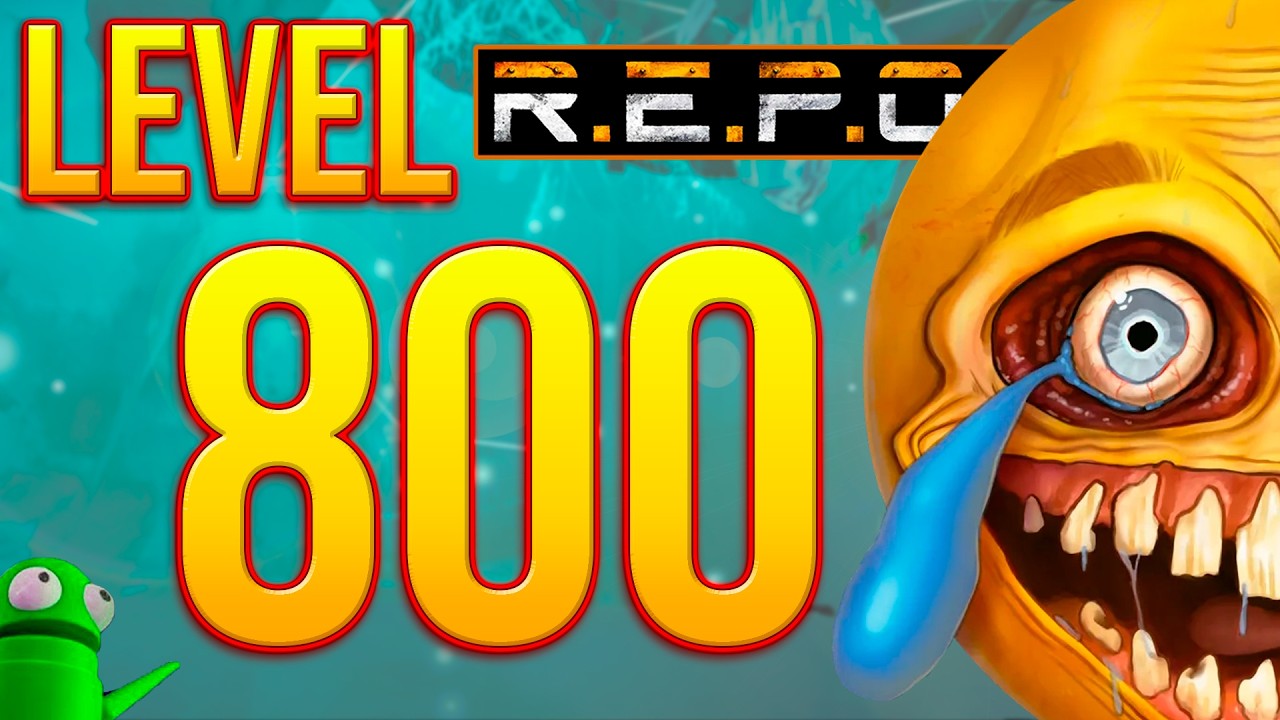 R.E.P.O. Solo World Record Level 800 | 4K 60 FPS | REDFIELD BUNKER! 💀