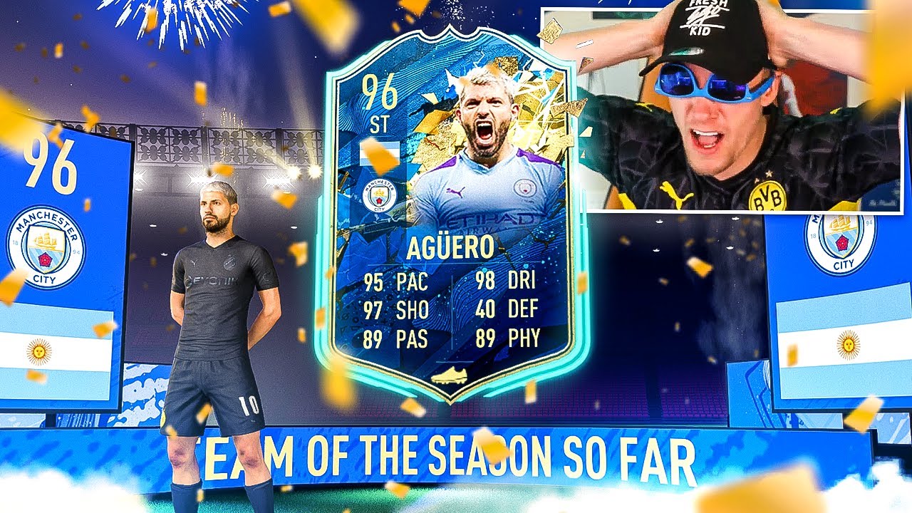 TOTS AGUERO IN A PACK! | FIFA 20 REUS TO GLORY #82