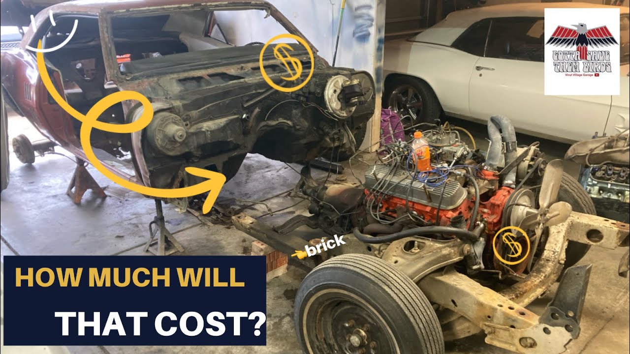 Сколько стоит реставрация Firebird 1968 года? Полный демонтаж и осмотр.