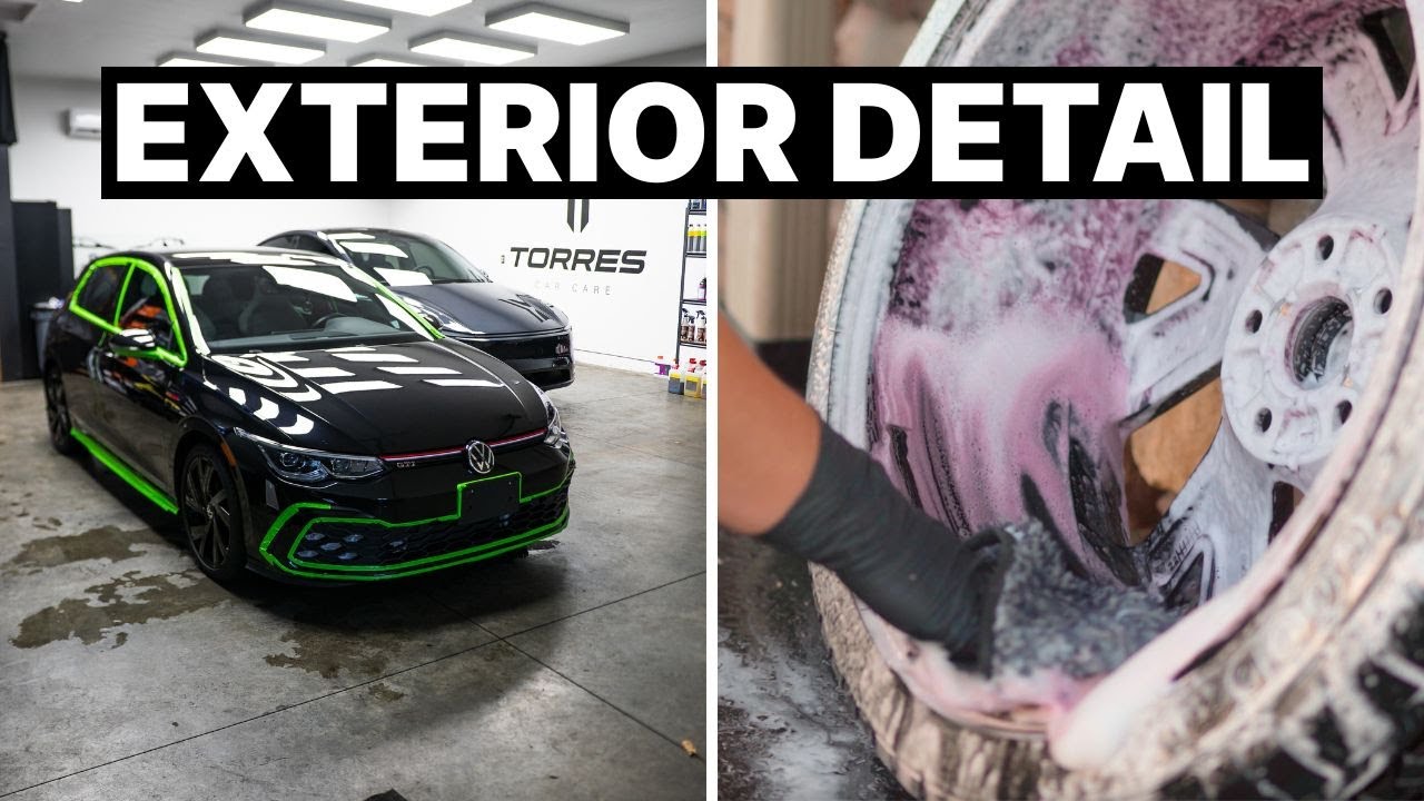 Wash, Decon, Polish and Engine Bay Detail on this Volkswagen GTI - Exterior Auto Detailing