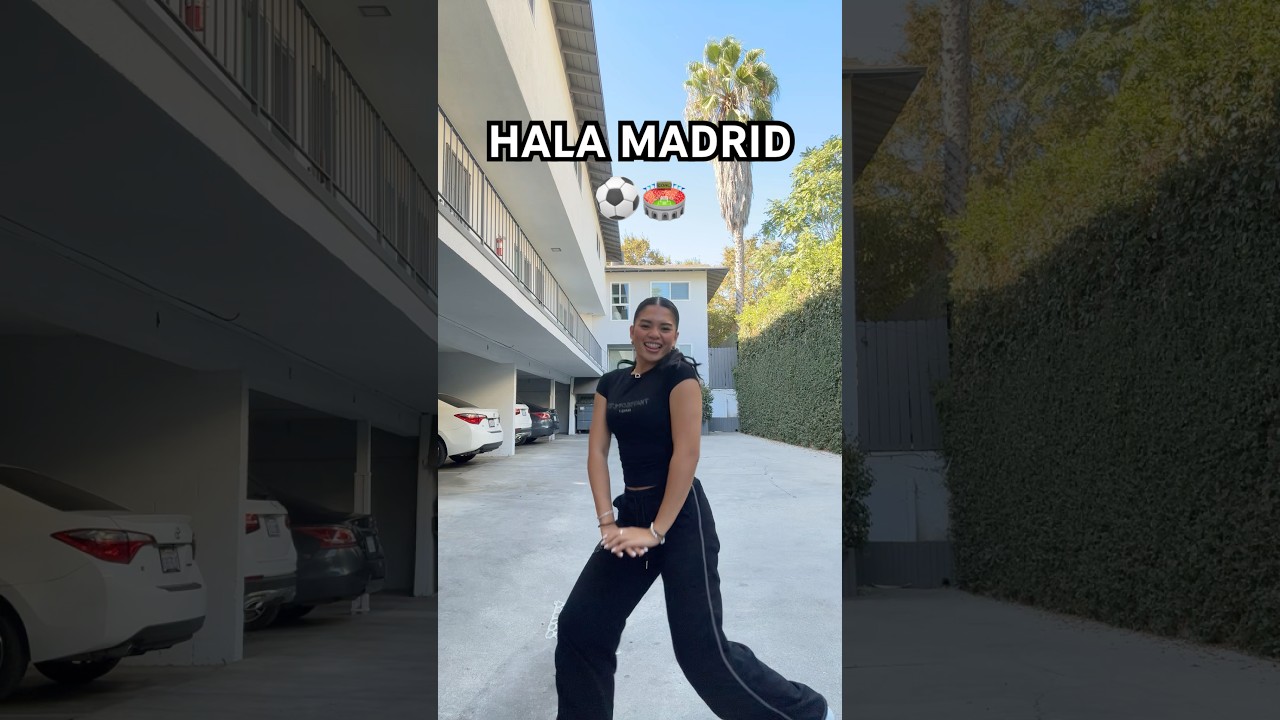 what's your favourite celebration? ⚽️ #shorts #zairayzabelle hala madrid 2025