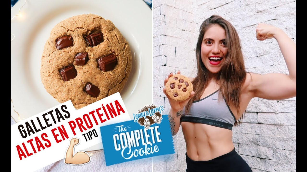 GALLETAS DE PROTEÍNA TIPO COMPLETE COOKIE 🍪💪🏽 VEGANAS, GF, DELICIOSAS Y FÁCILES 🍪