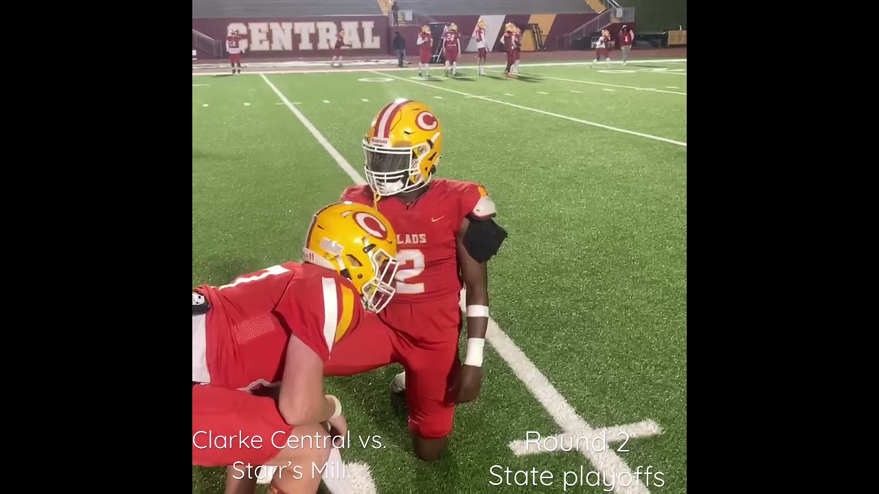Round 2 of Georgia State playoffs| Starr’s Mill vs. Clarke Central 🔥