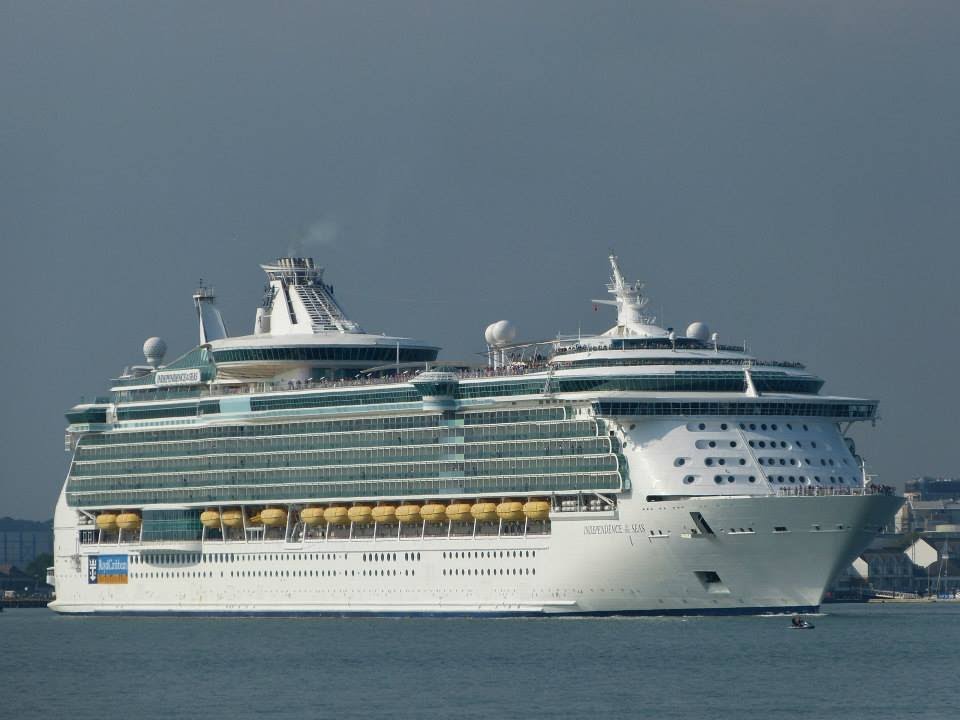 Cruise Ships in Southampton Docks - 17/05/2014