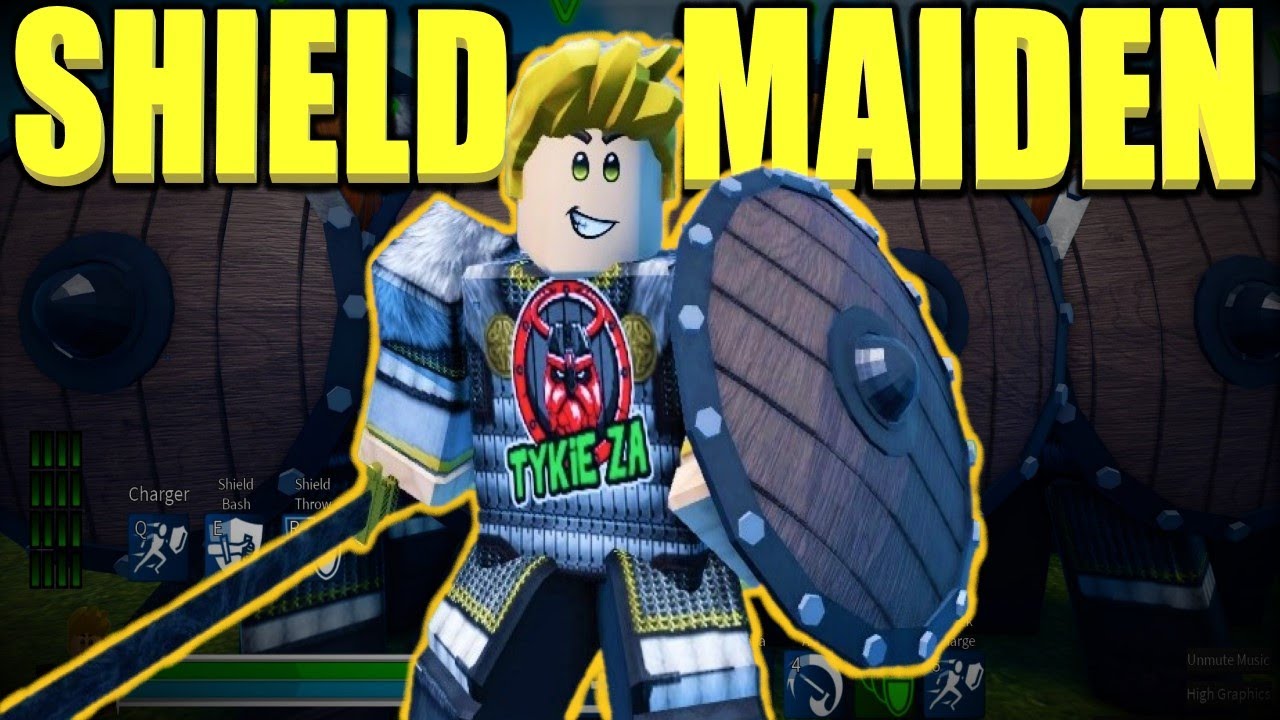 Roblox Warlords SHIELD MAIDEN review