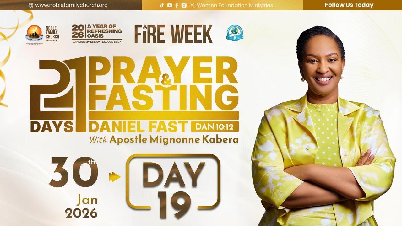 21 Days of Prayer and Fasting 2026 (Day 19) 