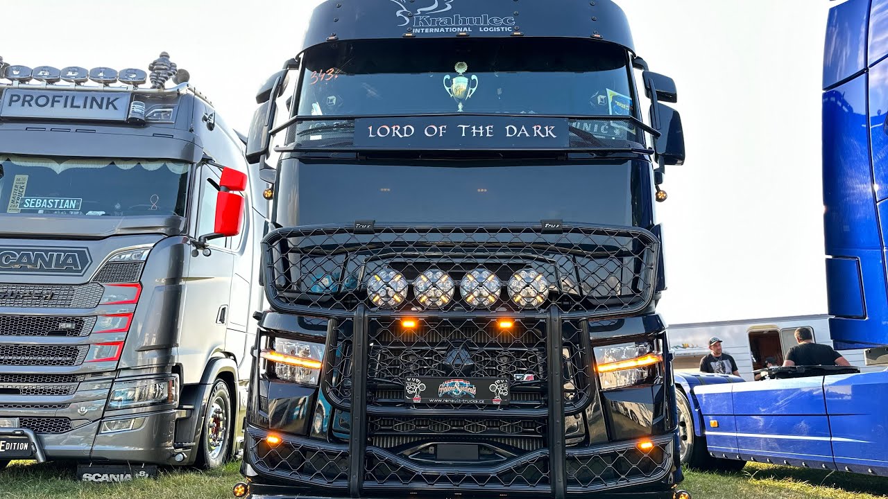 🇨🇿 Kamion Fest Chrudim 2023 - víkend s dětmi - řidiči pomáhají dětem 🇨🇿 Czech truck - 