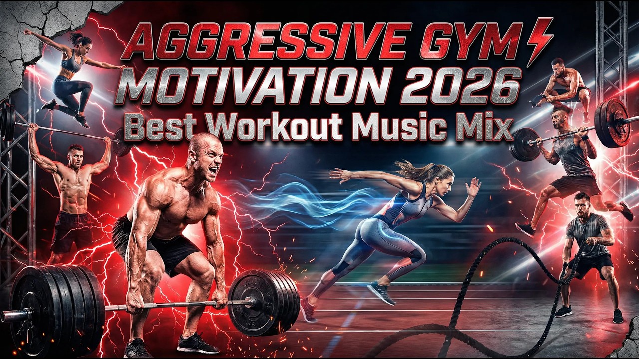 AGGRESSIVE GYM MOTIVATION 2026 ⚡️ Best Workout Music Mix
