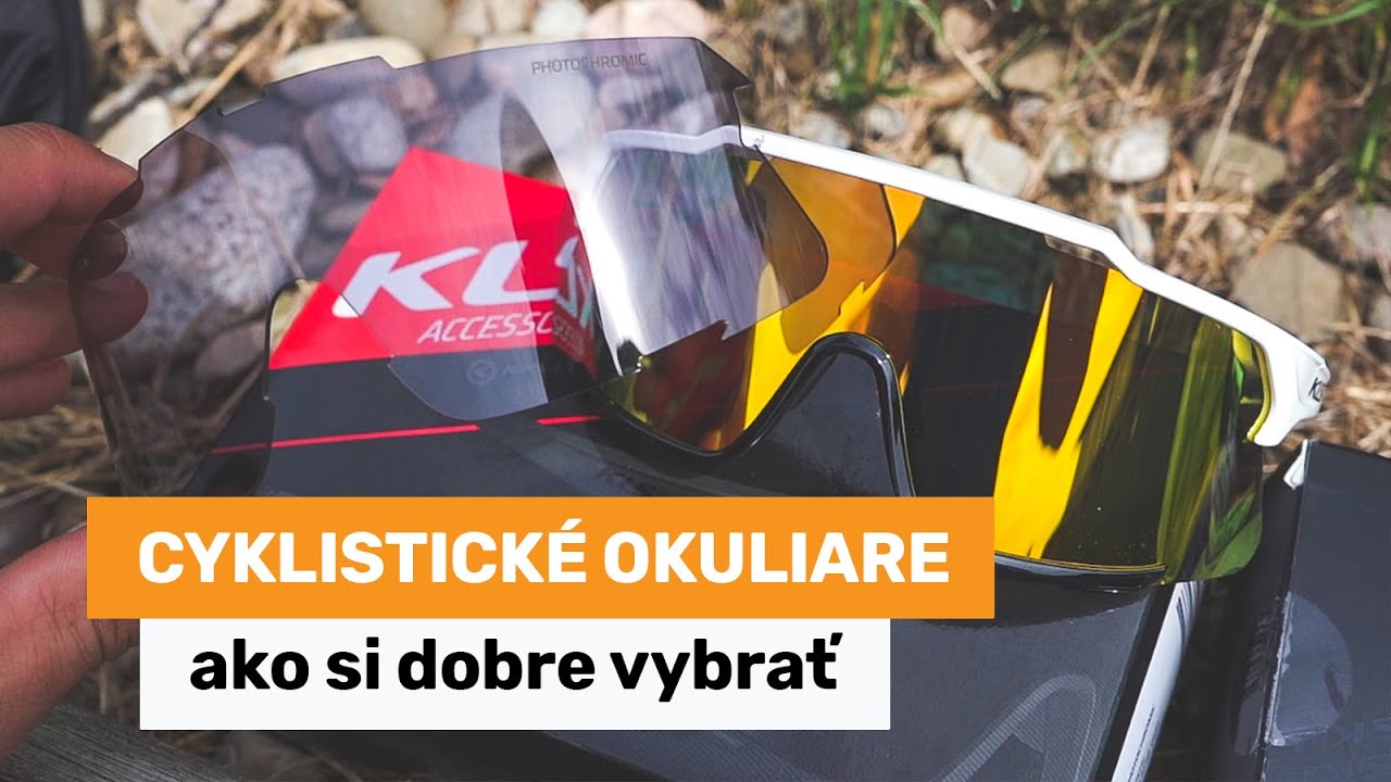 Cyklistické okuliare - ako si dobre vybrať