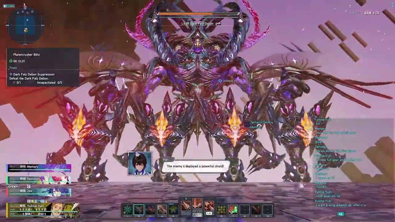 Planetcrusher blitz run