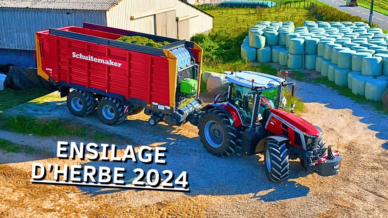 🍀 ENSILAGE à l'AUTOCHARGEUSE 2024 avec l'ETA Contet 😎💨